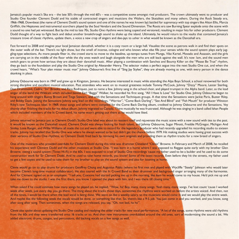 2xLP) JOHNNY OSBOURNE - TRUTHS & RIGHTS (Deluxe Edition)