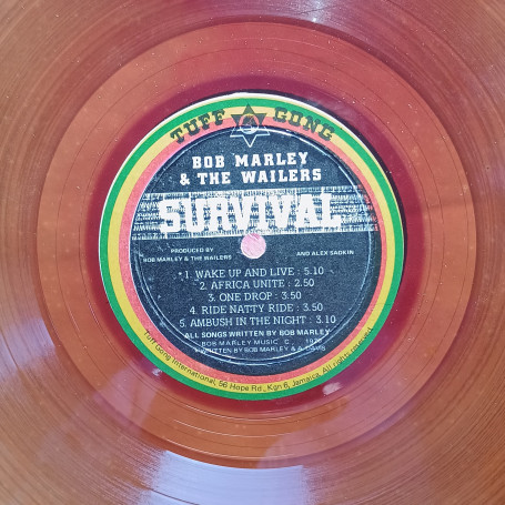 LP) BOB MARLEY & THE WAILERS - SURVIVAL