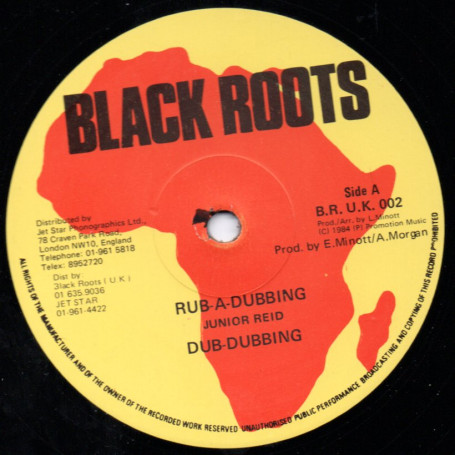 (12") JUNIOR REID - RUB A DUBBING / MIKEY GENERAL - DO YOU WANNA STARTING SOMETHING