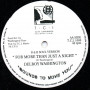 (12") DELROY WASHINGTON - FOR MORE THAN JUST A NIGHT (REGGAE VERSION) / FOR MORE THAN JUST A NIGHT (R&B SOUL VERSION)