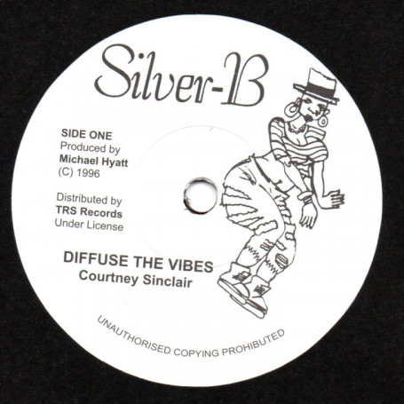 (7") COURTNEY SINCLAIR - DIFFUSE THE VIBES / STEVEN STANLEY - VERSION