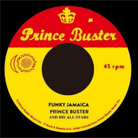 (7") PRINCE BUSTER - FUNKY JAMAICA / CLAP YOUR HANDS