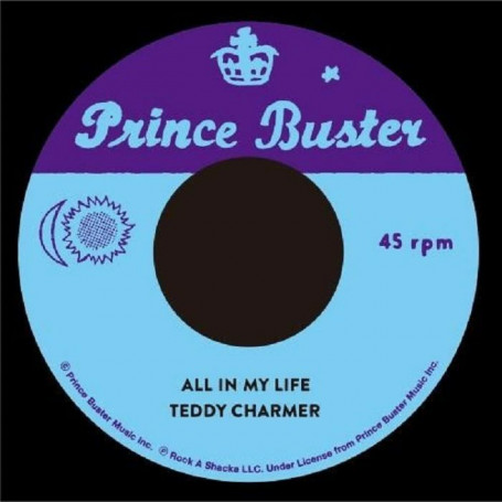 (7") TEDDY CHARMER - ALL IN MY LIFE / GREGORY ISAACS - DANCING FLOOR