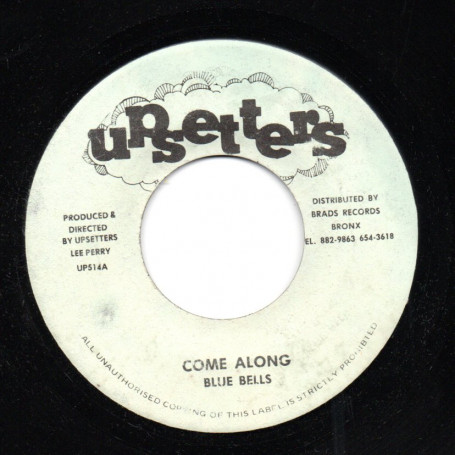 (7") BLUE BELLS - COME ALONG / UPSETTERS - DUB ALONG