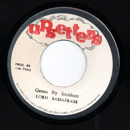 (7") LORD SASSAFRASS - GREEN BY INCIDENT / GREEN BAY VERSION