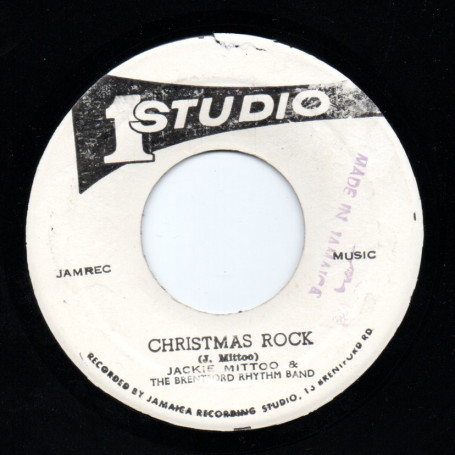 (7") JACKIE MITTOO & THE BRENTFORD RYTHM BAND - CHRISTMAS ROCK / IM & BRENTFORD RYTHM BAND - EVERYDAY SKANK