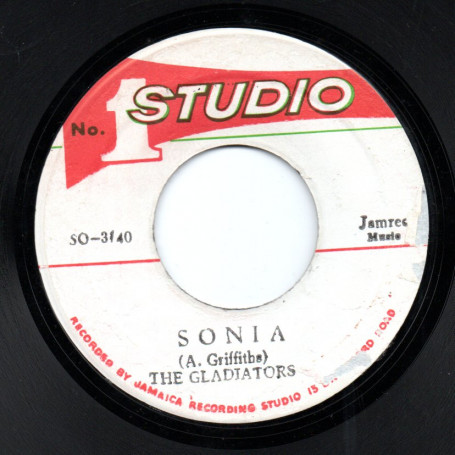 (7") THE GLADIATORS - SONIA / THE SOUND DIMENSION - SOLAS
