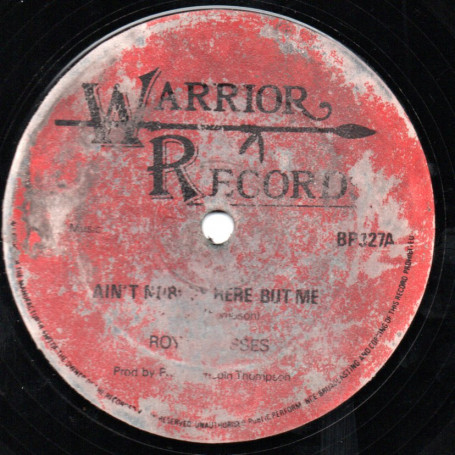 (12") ROYAL RASSES - AIN'T NOBODY HERE BUT ME / KINGSTON II (GHETTO ROCK)