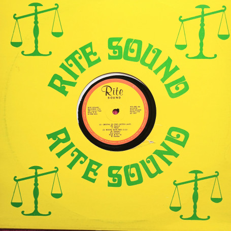 (12") T MANN - GET ON YOUR MARK / ROY SINCLAIR - RIGHT MARK DUB / T MANN - CRYING IN THE GETTO / ROY SINCLAIR - RIGHT DUB MIX