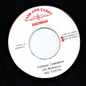 (7") BIG YOUTH - POLITICAL CONFUSION / THE JEWELS - LOVE & LIVITY VERSION