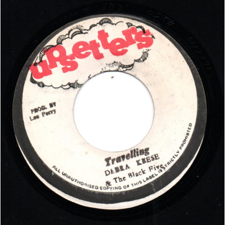 (7") DEBRA KEESE & THE BLACK FIVE - TRAVELLING / NYAMBIE DUB