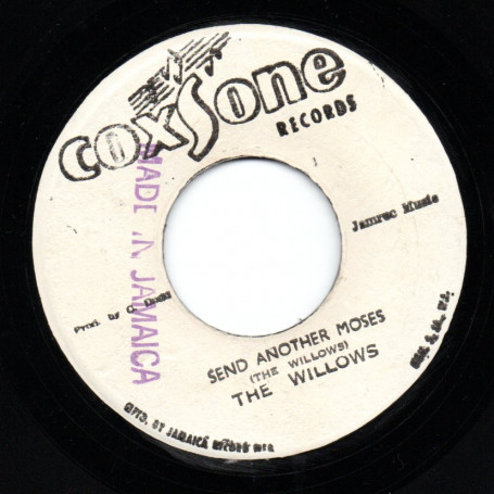 (7") THE WILLOWS - SEND ANOTHER MOSES / BRENTFORD REGGAE BAND - MOSES VERSION