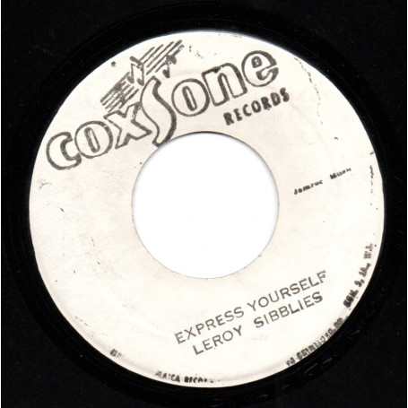 (7") LEROY SIBBLES - EXPRESS YOURSELF / THE HEPTONES - GOT TO FIGHT ON