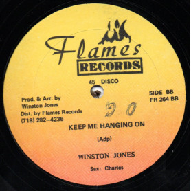 (12") WINSTON JONES - KEEP ME HANGING ON / MY SPECIAL PRAYER