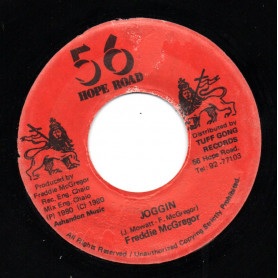 (7") FREDDIE MCGREGOR - JOGGIN / TRACK SHOES STYLE