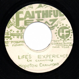 (7") HOPETON CRAWFORD - LIFE'S EXPERIENCE / LIFE'S DUB
