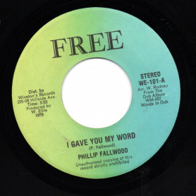 (7") PHILLIP FULLWOOD - I GAVE YOU MY WORD / WORD