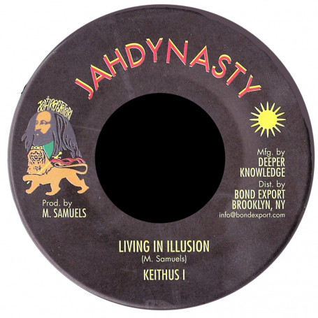 (7") KEITHUS I - LIVING IN ILLUSION / ILLUSIONS DUB