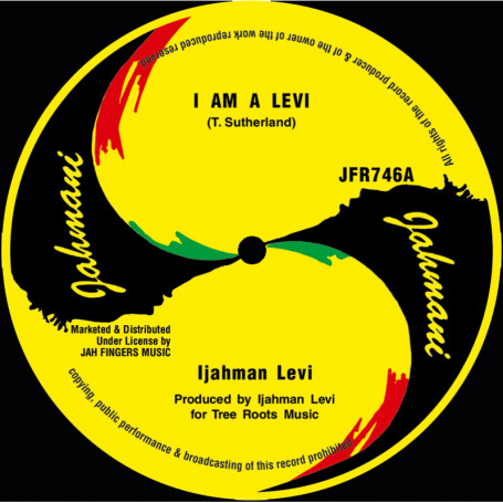 (7") IJAHMAN LEVI - I AM A LEVI / I AM A LEVI PART 2