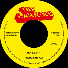 (7") FREDDIE MCKAY - MOPE & CRY / VERSION