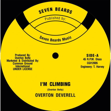 (12") OVERTON DEVERELL - I'M CLIMBING / GOLD MINE
