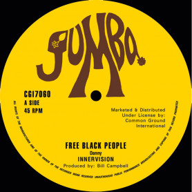 (7") INNERVISION - FREE BLACK PEOPLE / DUB VERSION