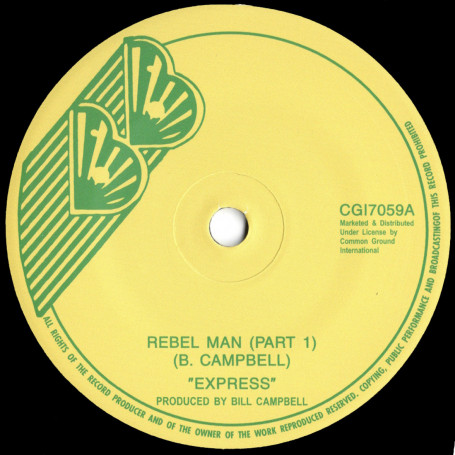 (7") EXPRESS - REBEL MAN PART 1 / PART 2