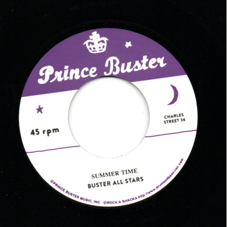 (7") BUSTER ALL STARS - SUMMER TIME / HEY TRAIN