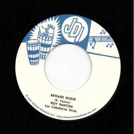 (7") ROY PANTON - BEWARE RUDIE / LOS CABALLEROS ORCH - KEINO SKA
