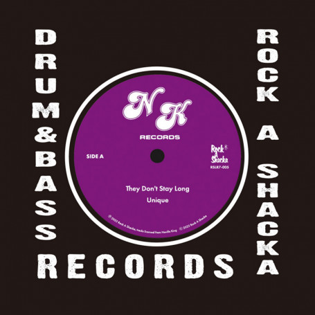 (7") UNIQUE - THEY DON'T LAST LONG / SADONIANS - THE DAY WILL COME