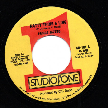 (7") PRINCE JAZZBO - NATTY THING A LING / VERSION