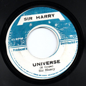 (7") SIR HARRY  - UNIVERSE / SWINGING WITH SIR HARRY VERSION
