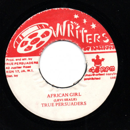 (7") TRUE PERSUADERS - AFRICAN GIRL / VERSION