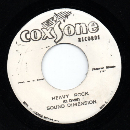 (7") SOUND DIMENSION - HEAVY ROCK / HEAVY DUB