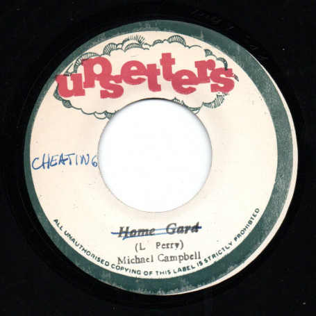 (7") EARL SIXTEEN - CHEATING / UPSETTERS - CHEATING VERSION