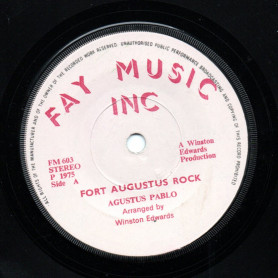 (7") AGUSTUS PABLO - FORT AUGUSTUS ROCK / WINSTON EDWARDS & NATTY LOCKS - AUGUSTUS IN KINGSTON