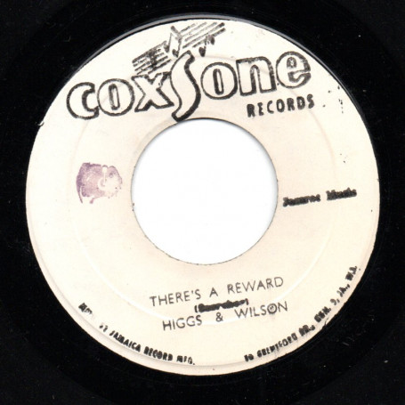 (7") HIGGS & WILSON - THERE'S A REWARD / YOUR LOVE IS MINE