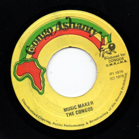 (7") THE CONGOS - MUSIC MAKER / MAKER VERSION