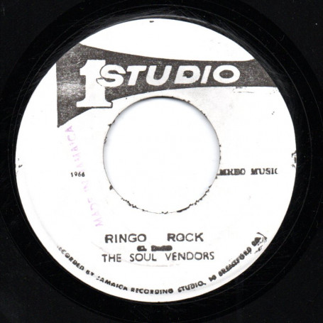 (7") THE SOUL VENDORS - RINGO ROCK / RINGO ROCK PT.2