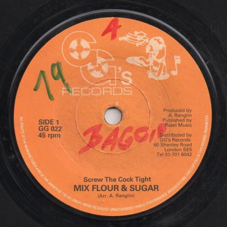 (7") MIX FLOUR & SUGAR - SCREW THE COCK TIGHT / VERSION