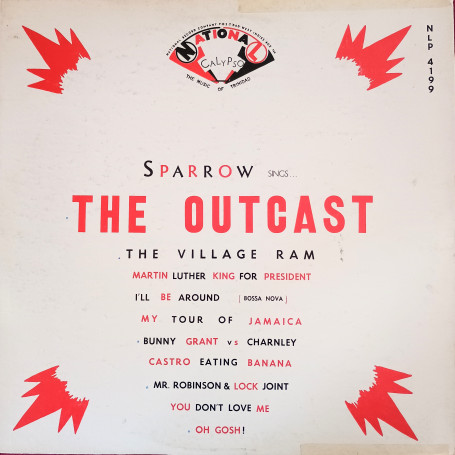 (LP) MIGHTY SPARROW - THE OUTCAST