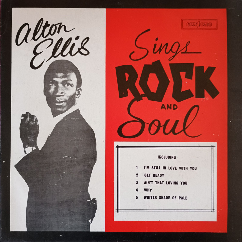 LP) ALTON ELLIS - SINGS ROCK AND SOUL