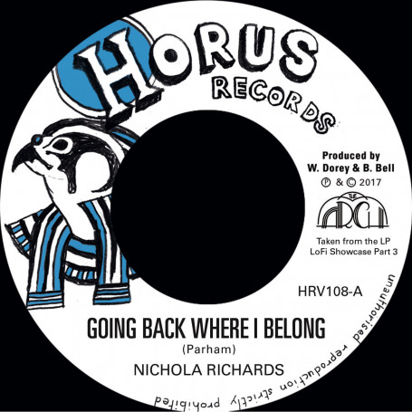 (7") NICHOLA RICHARDS - GOING BACK WHERE I BELONG / VERSION