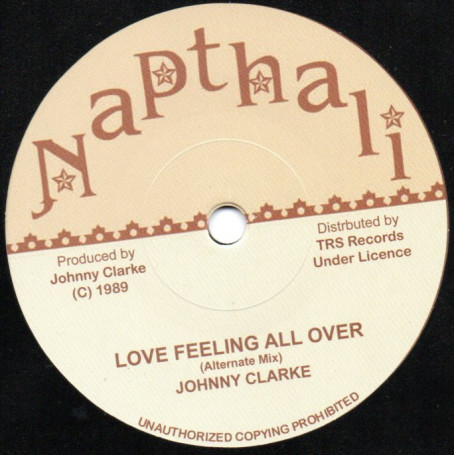 (7") JOHNNY CLARKE - LOVE FEELING ALL OVER / DUB FEELING