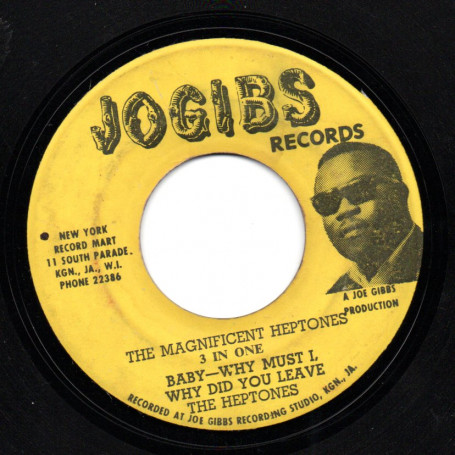 (7") THE MAGNIFICENT HEPTONES - 3 IN ONE  / LOVE GENERATION - MONEY RAPER