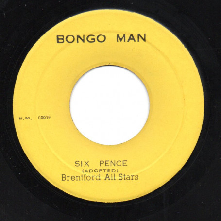 (7") BRENTFORD ALL STARS - SIX PENCE / STUDIO ONE BAND - 9 PENCE