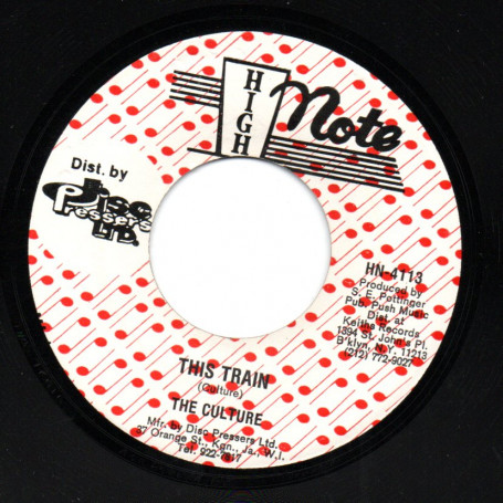 (7") CULTURE - THIS TRAIN / THE REVOLUTIONARIES - VERSION