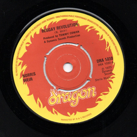 (7") NORRIS WEIR - REGGAY REVOLUTION / REGGAY REVOLUTION 2