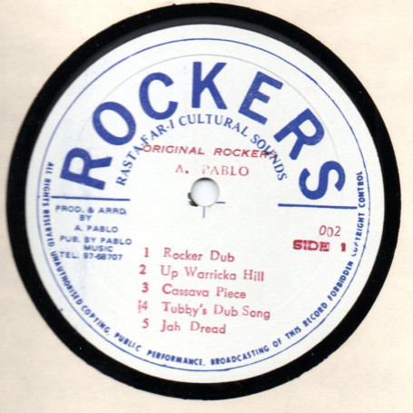 LP) AUGUSTUS PABLO - ORIGINAL ROCKERS