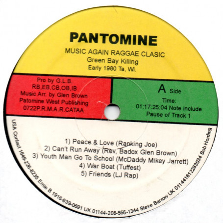 (LP) VARIOUS ARTISTS - GREEN BAY KILLING